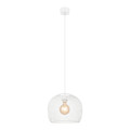 GoodHome Pendant Lamp Osiglia E27, white