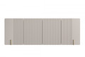 Wall-Mounted Cabinet Malmi 200 cm, cashmere, crema bianca, gold