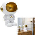 Astronaut Organizer Figurine, white/gold