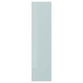 KALLARP Door, high-gloss light grey-blue, 20x80 cm