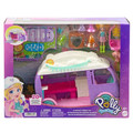 Polly Pocket Glamping Camper Van, Doll & Pet Playset JCC32 4+