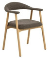 Dining Chair Addi, brown/oak