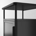 STJÄRNÖ / GRÅFJÄLLET Bedroom furniture, set of 3, anthracite, 160x200 cm