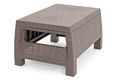Large Outdoor Corner Furniture Set CORFU Relax, cappuccino