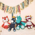 LILLIPUTIENS Cuddly toy with a music box, Alice the Fox, 0m+ ECO