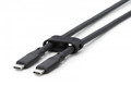 DIGITUS USB silicone cable, USB 10Gbps, 1m, black