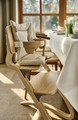 LEANDER Cushion for CLASSIC™ high chair, cappuccino