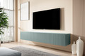 Wall-mounted TV Cabinet Nicole 200 cm, sage