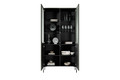High Display Cabinet Sonatia 100, olive