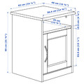 SONGESAND Bedroom furniture, set of 4, white, 140x200 cm