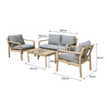 Terrace Furniture Set Riveo