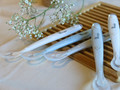 Bo Jungle Soft Spoons Silicone 3pcs, white, grey, blue