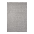 KNARDRUP Rug, low pile, light grey, 160x230 cm