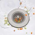 Sink Strainer, silicone/stainless steel