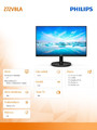Philips 27" Monitor VA HDMI DP Speakers 272V8LA