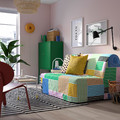 LYCKSELE MURBO 2-seat sofa-bed, Grindtorp multicolour
