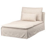 SÖDERHAMN Chaise longue, Gransel natural colour
