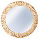 KAFFETRÄD Mirror, rattan, 50 cm