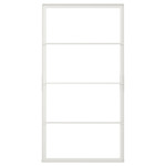 SKYTTA Sliding door frame, white, 102x196 cm