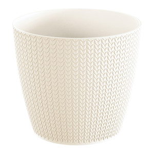 Plant Pot Wheaty 15.7 cm, light beige