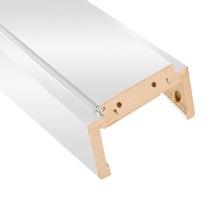 Adjustable Door Frame Header Fortia 100-140 mm 70, premium white