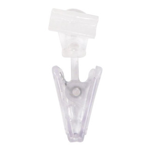 Curtain Sliding Clip Slim 10-pack, transparent