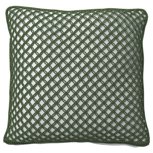 TOFTÖ Cushion cover, dark grey-green outdoor/indoor , 50x50 cm