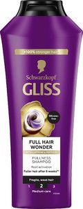 SCHWARZKOPF Gliss Full Hair Wonder Shampoo 400 ml