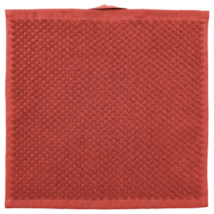 GULVIAL Washcloth, red-brown, 30x30 cm