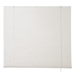 Corded Bamboo Roller Blind Colours Java 160x180cm, white