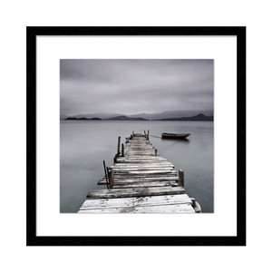 Picture Molo 30 x 30 cm, black frame