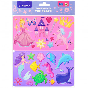 Drawing Template Princesses