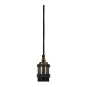 Pendant Lamp Classo 1 x 60W E27, antique brass