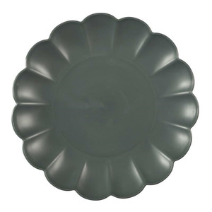 Side Plate Iris 20.5cm, dark grey