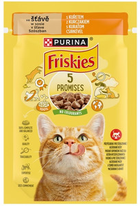 Friskies Cat Food Chicken in Gravy 85g