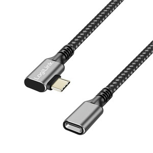 LogiLink USB Cable 3.2 Gen2 Type-C to USB-C/F, PD, 1m