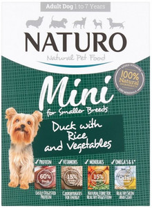 Naturo Adult Mini Dog Wet Food Duck with Rice and Vegetables 150g