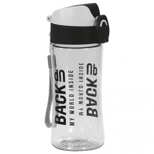BackUP Water Bottle 400ml, transparent