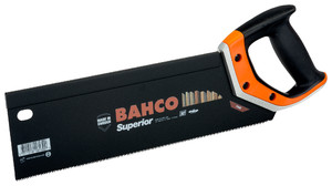 BAHCO ERGO™ Superior Tenon Saw for Plastics/Laminates/Wood/Soft Metals 350mm
