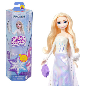 Disney Frozen SPIN & REVEAL™ Elsa Doll HTG25 3+