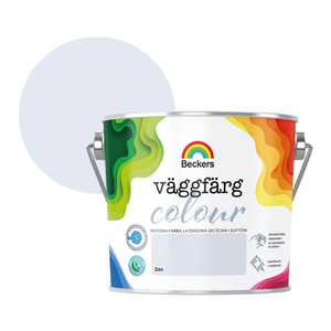 Beckers Matt Latex Paint Vaggfarg Colour 2.5l zen