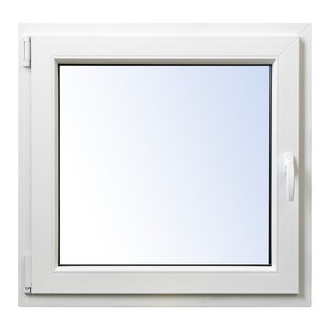 Tilt and Turn Window PVC 565 x 535 mm, left