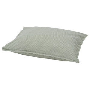 BERGPALM Pillowcase, green/striped, 50x60 cm