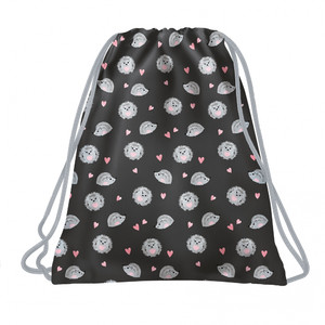 Drawstring Bag School Shoes/Clothes Bag Hedgehogs