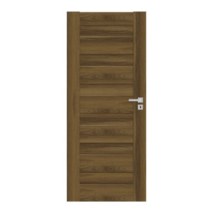Internal Door Trame 90, left, premium walnut
