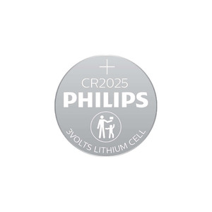 Philips CR2025 Lithium Battery 3.0V 20x2.5