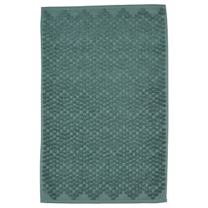 FJÄLLKATTFOT Bath mat, turquoise, 50x80 cm