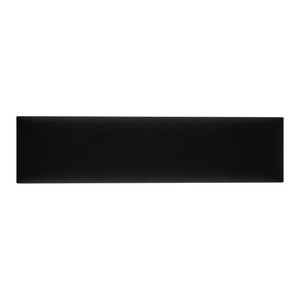 Upholstered Wall Panel Stegu Mollis Rectangle 60 x 15 cm, black
