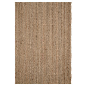 STRÖG Rug, flatwoven, natural, 120x180 cm