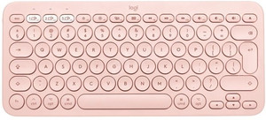 Logitech Light Portable Wireless Keyboard for Mac K380, pink